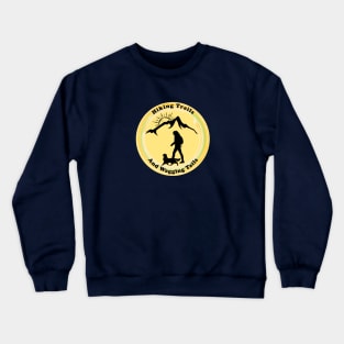 Hiking Trails and Wagging Tails Crewneck Sweatshirt